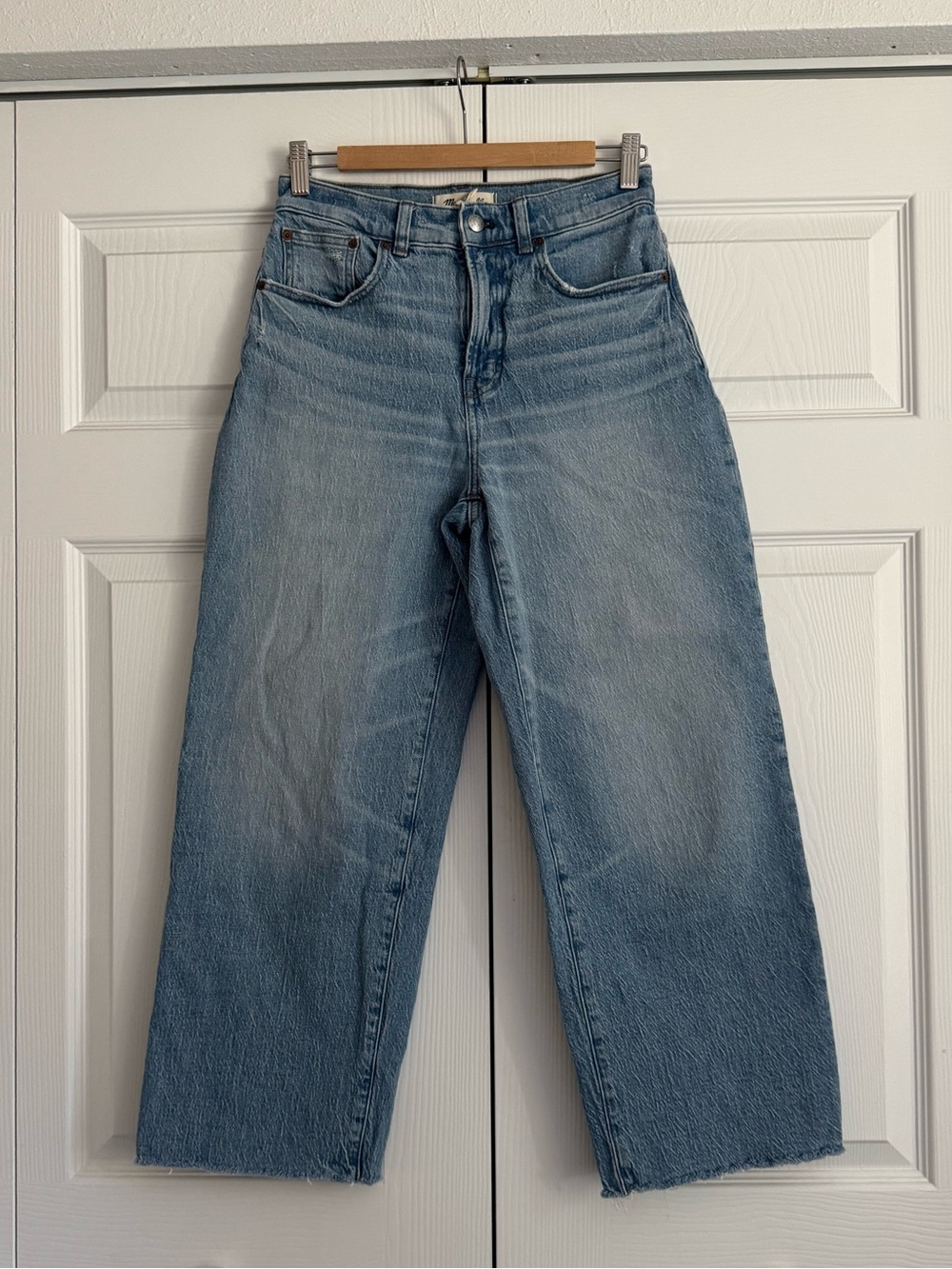 Madewell Perfect Vintage Wide-Leg Crop Jeans